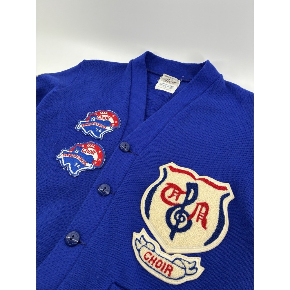 1974 Vintage Varsity Letterman High School Wool Jacket Girl's San Antonio Texas